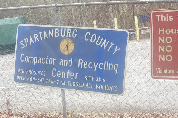 Spartanburg County Recycling Collection Center--New Prospect