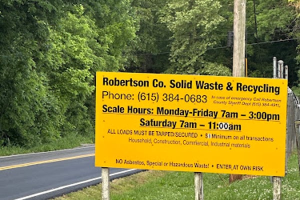 Robertson County Solid Waste Convenience Site