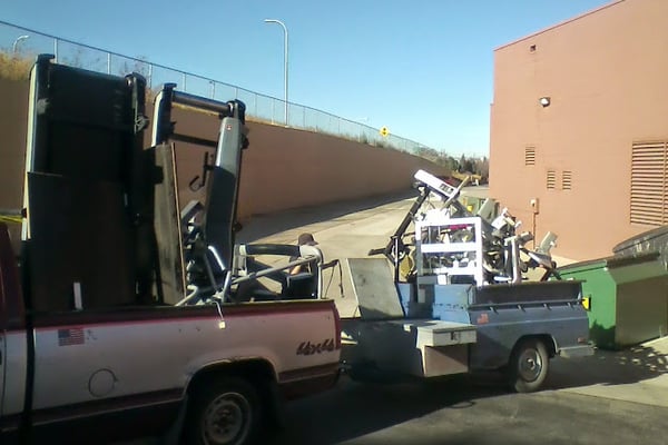 Appliance and scrap metal removal