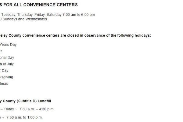 Charity Church Convenience Center
