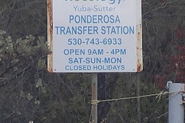 Recology Yuba-Sutter Ponderosa Transfer Station