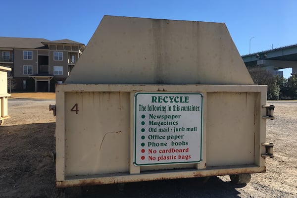 Mud Island Recycling Bins