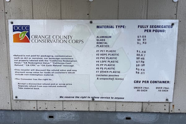 Orange County Conservation Corps Recycling Center