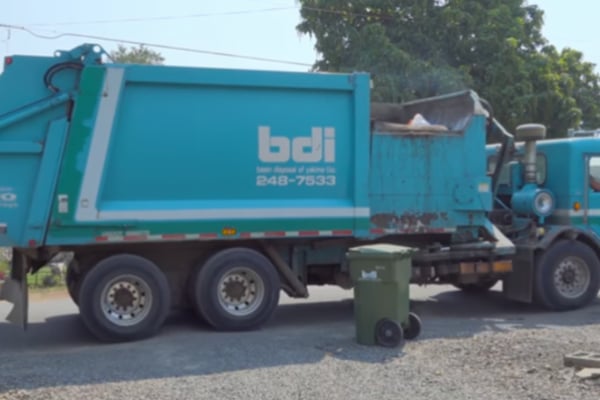 Basin Disposal Neighborhood Recycling - Corner across from Municipal Buildings