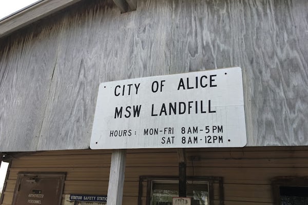 Alice Sanitary Land Fill