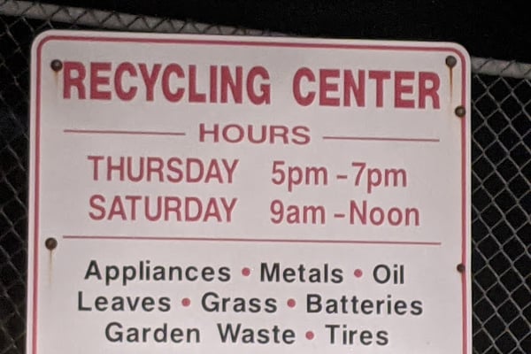 City of Hartford Recycling Center