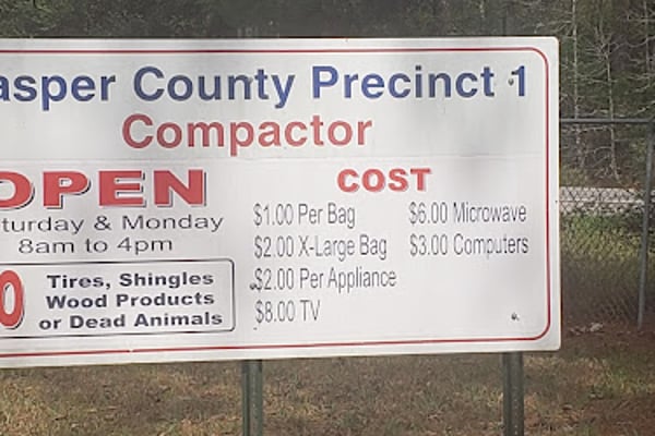 Jasper County Precinct 1 Citizen's Collection Station