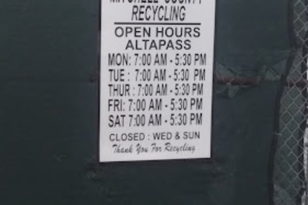 Mitchell County Recycling Center