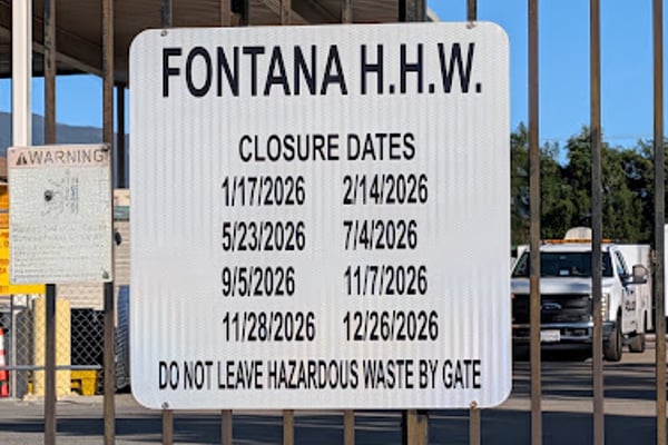 Fontana Household Hazardous Waste Facility