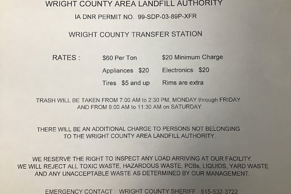 Wright County Area Landfill