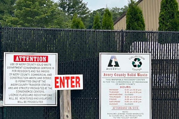 Avery County Solid Waste MRS