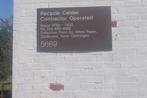 Redstone Arsenal Recycling Center