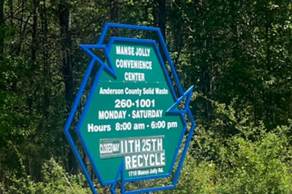 Anderson County Environmental Services - Manse Jolly Road Convenience Center