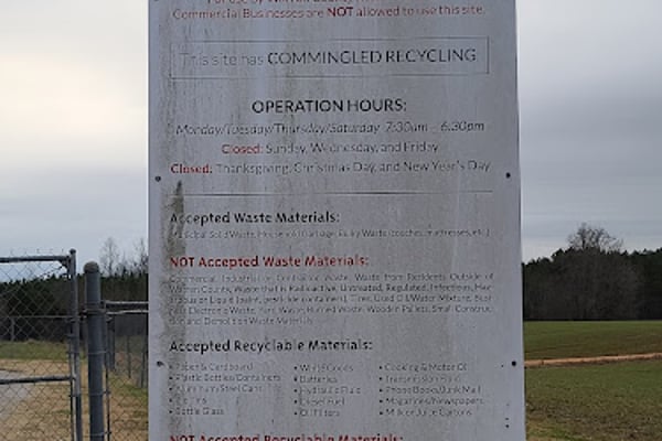 Warren County Solid Waste Macon/Vaughn Convenience Site 6