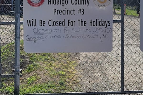 Citizen Waste Collection Station .Hidalgo County PCT #3