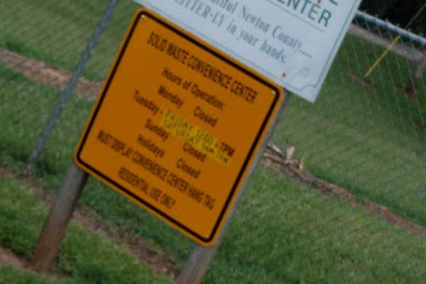 Oak Hill Recycling Center