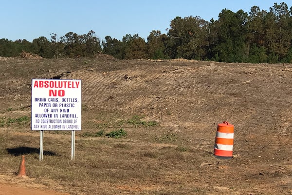 LCID landfill Hunts Construction Services ( accepts trees and natural vegetation)