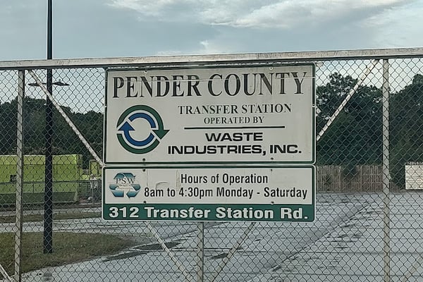 Pender County Hampstead Convenience Site