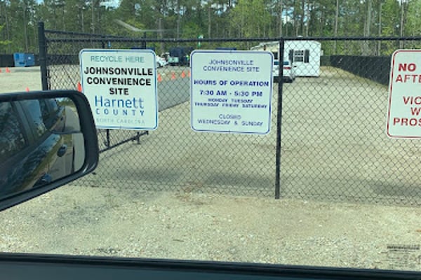 Johnsonville - Harnett County Convenience Center / Recycling Center (Household Trash Only)