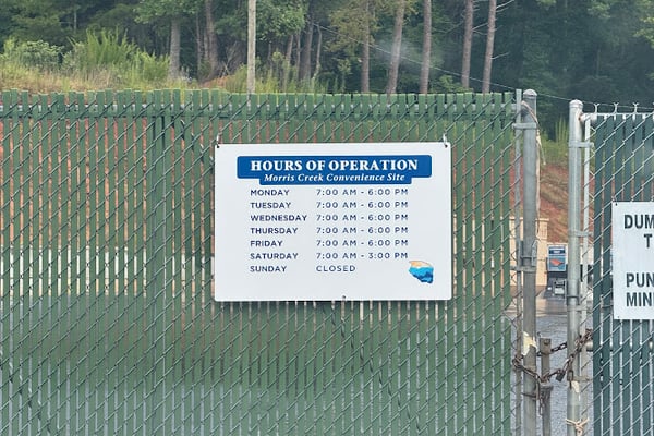 Morris Creek Convenience Site
