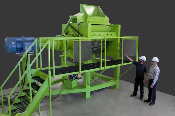 ECO Green Equipment, LLC. Industrial Tire Shredders | Tire Recycling Equipment