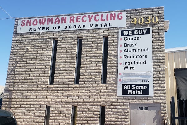 Snowman Recycling