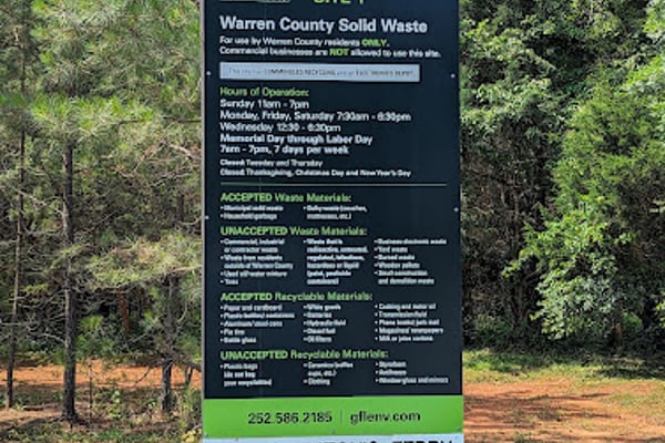 Warren County Solid Waste & Recycling Center