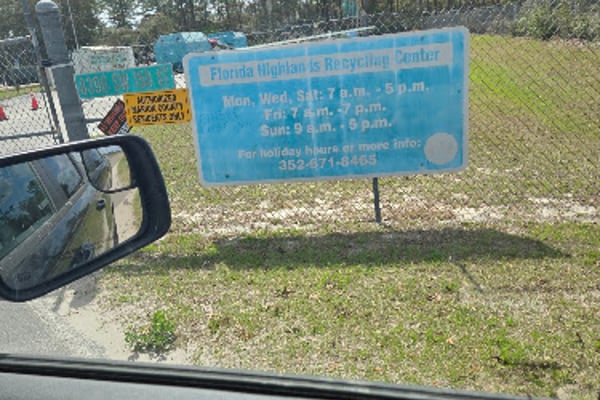Florida Highlands Recycling Center