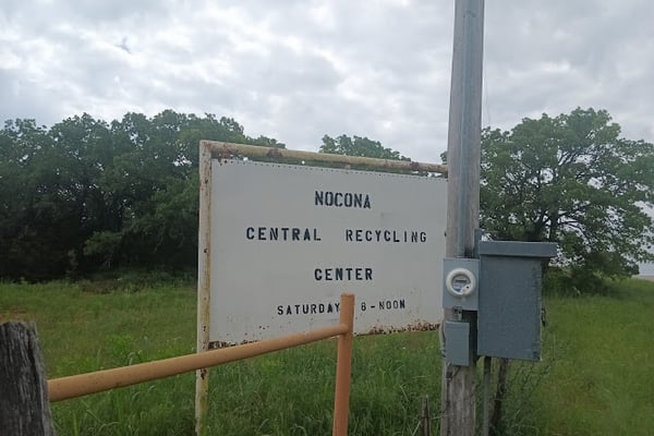 Central recycling center of Nocona