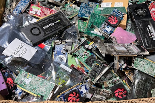 E & E Electronics recycling