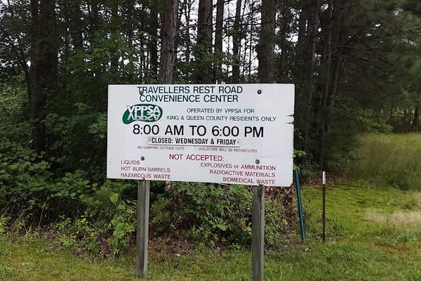 Travellers Rest Road Convenience Center
