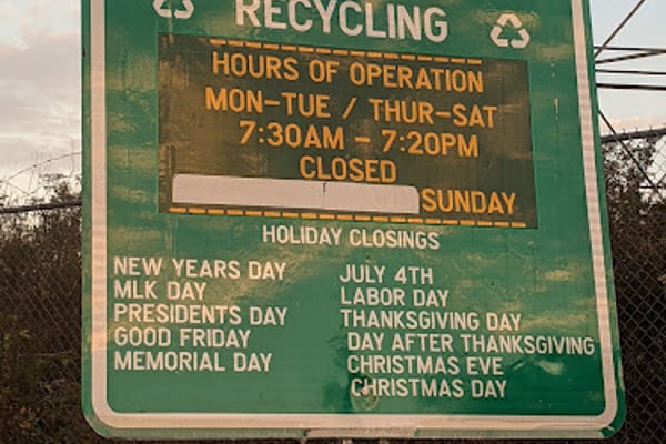 Pickens County Recycling Center