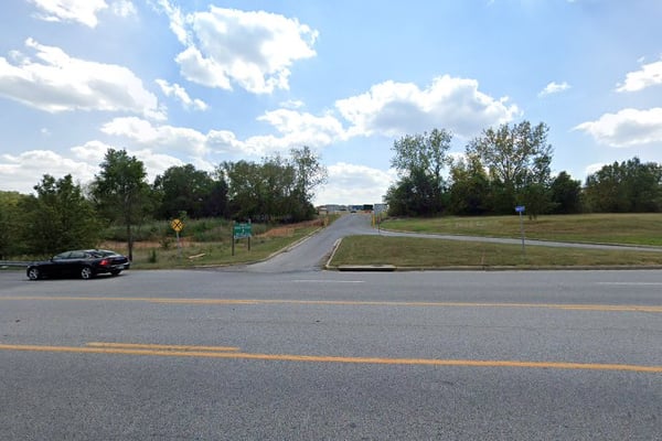 Residential Recycling Center Entrance