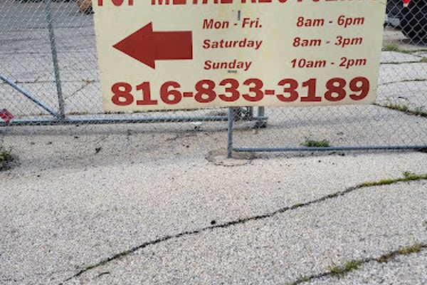 Top metal recycling