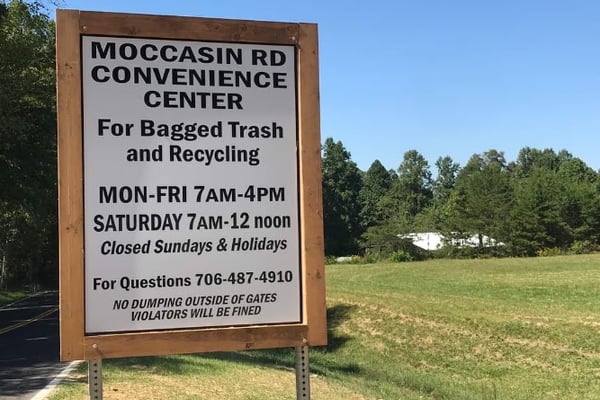 Moccasin Road Convenience Center