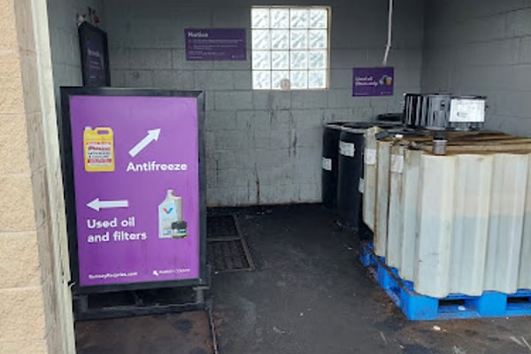Ramsey County Used Oil & Filter Collection Shed