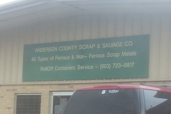 ANDERSON COUNTY SCRAP