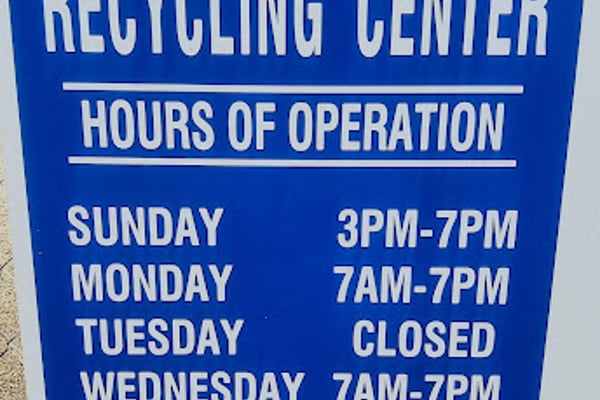Edgefield County #4 Recycling Center