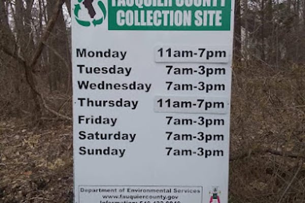 Fauquier County Collection Site