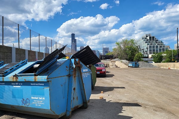 City of Chicago 18th snow yard Drop-off Center