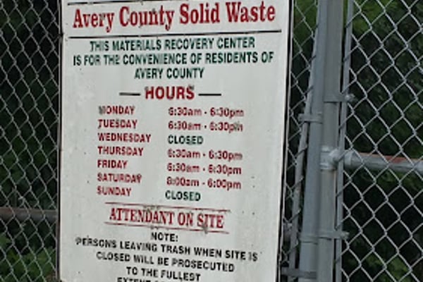 Avery County Solid Waste Materials Recovery Center