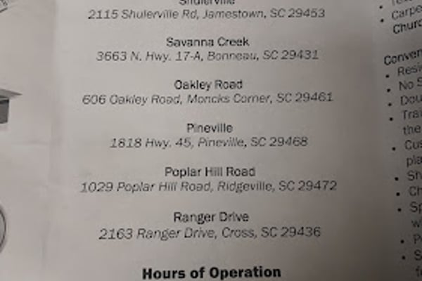 Berkeley County Sanitation