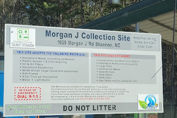 Morgan J Collection Site