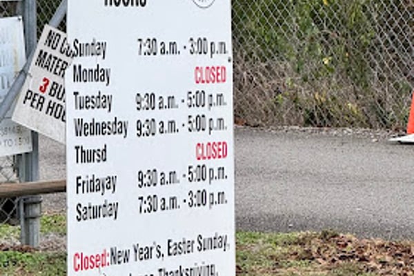 Fosterville Recycling Center