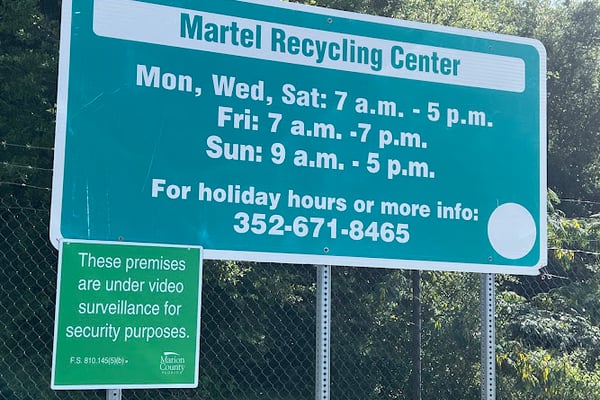 Martel Recycling Center