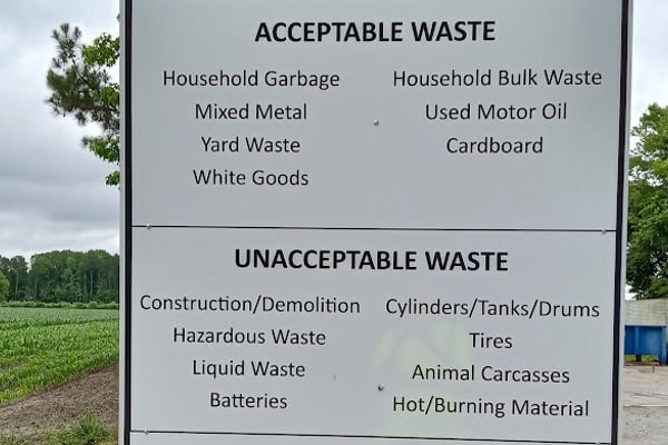 Beaufort County Solid Waste - Cherry Run Collection Site