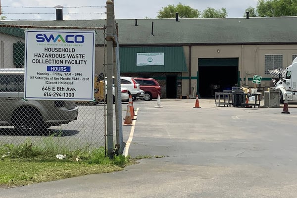 SWACO - Household Hazardous Waste drop-off center.