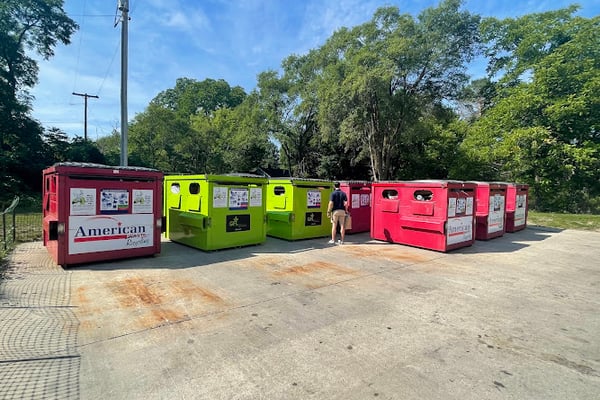 Recycling dropoff