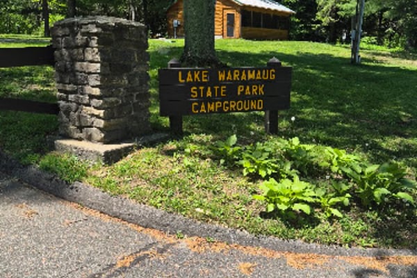 Lake Waramaug State Park Campground