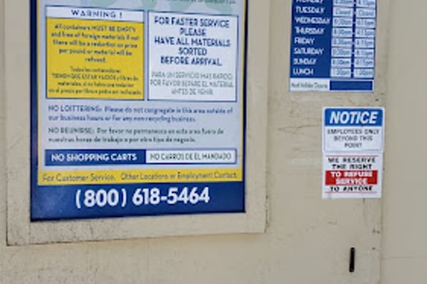 Fullerton Recycling Co #1